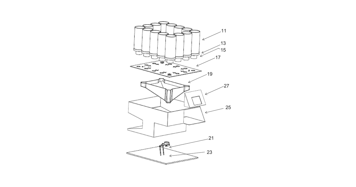 Patent drawing for Systems for custom coloration