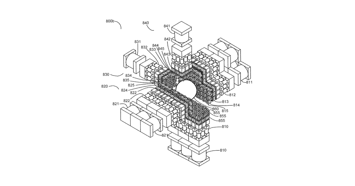 Patent drawing for Touch sensitive robotic gripper