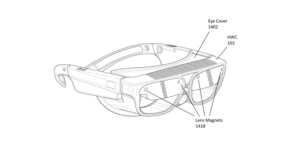 Patent drawing for See-through computer display systems