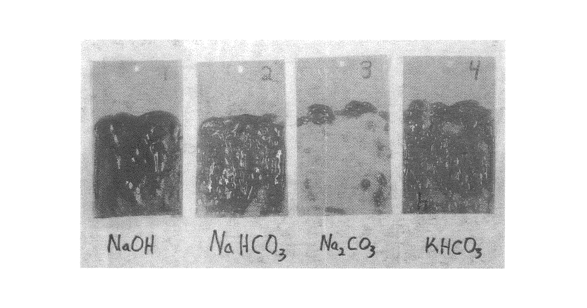 Patent drawing for Bubble enhanced cleaning method and chemistry