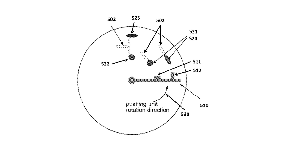 Patent drawing for System and method for movement and timing control