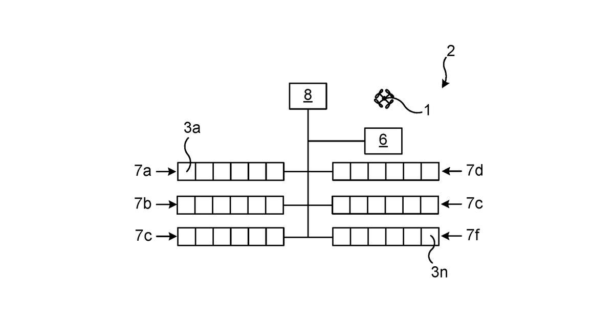 Patent drawing for Inspecting a solar panel using an unmanned aerial vehicle