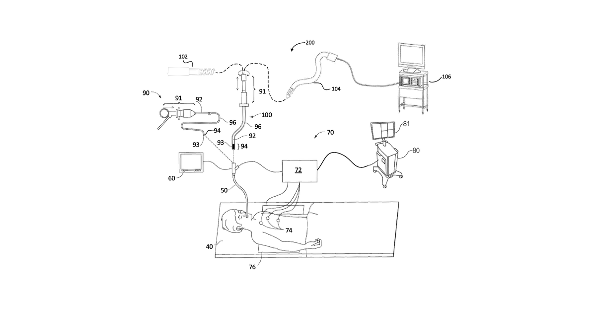 Patent drawing for Pathway planning for use with a navigation planning and procedure system
