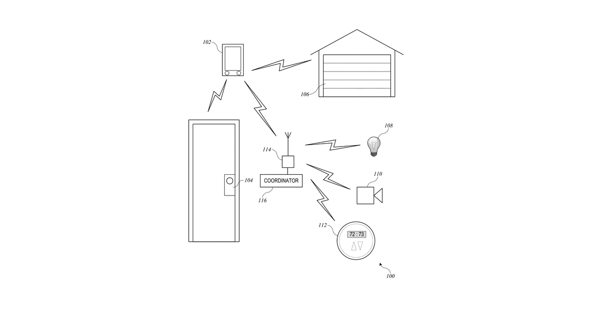 Patent drawing for Dynamic connection path detection and selection for wireless controllers and accessories