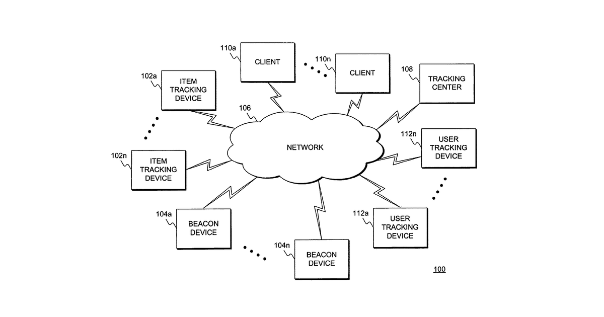 Patent drawing for Methods and systems for providing sensor data using a sensor web