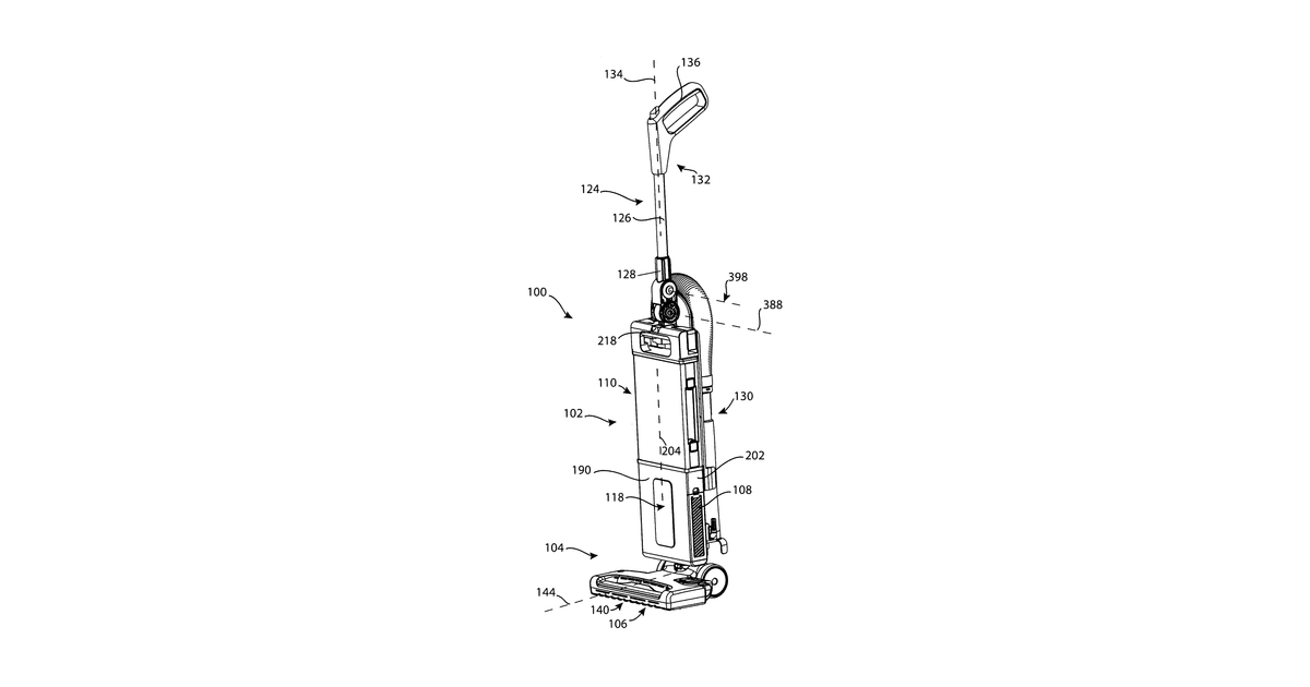 Patent drawing for Surface cleaning apparatus
