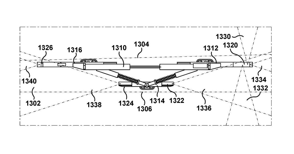 Patent drawing for In situ gap inspection robot system and method