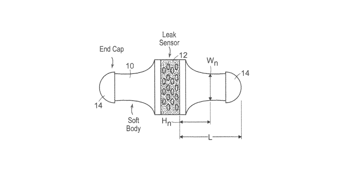 Patent drawing for Soft body robot for in-pipe missions