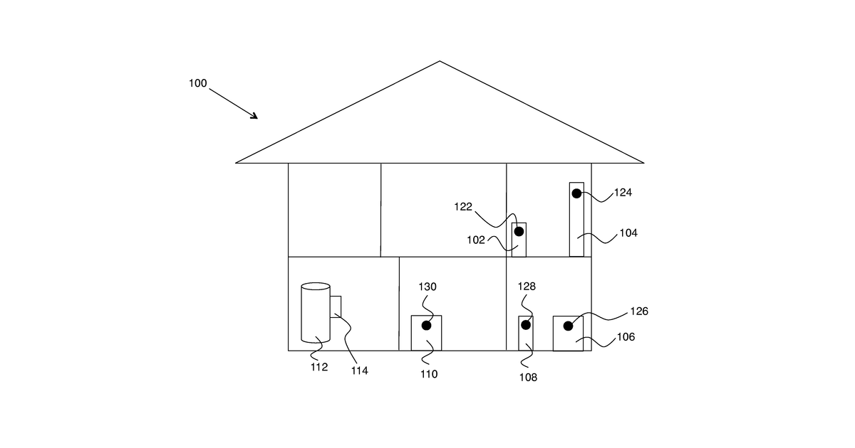 Patent drawing for Machine learning based smart water heater controller using wireless sensor networks