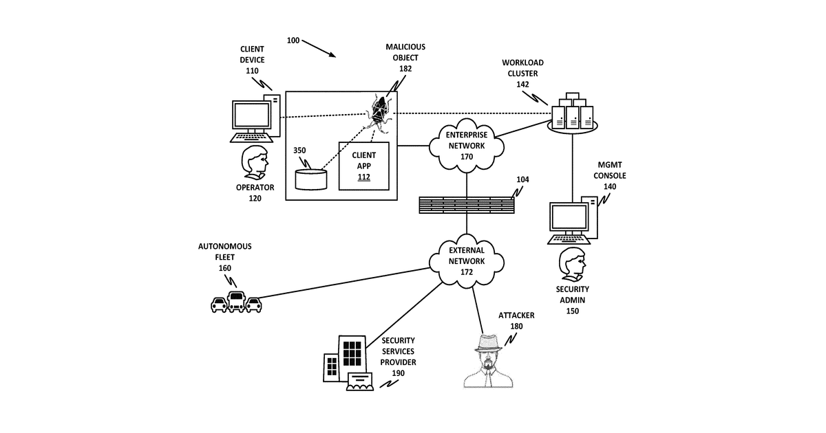 Patent drawing for Crowdsourced failure mode prediction