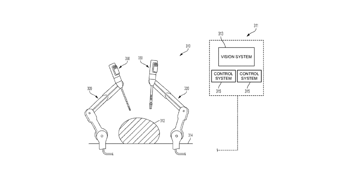 Patent drawing for Methods, systems, and devices for limiting torque in robotic surgical tools