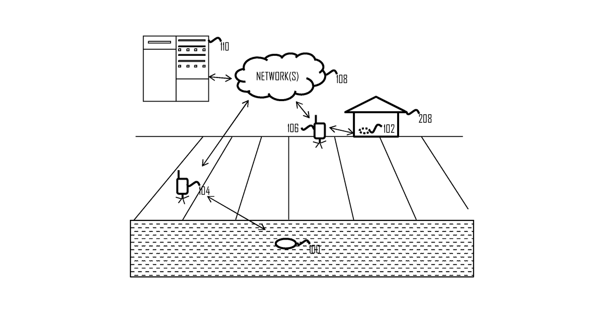 Patent drawing for Sensor for monitoring ambient characteristics