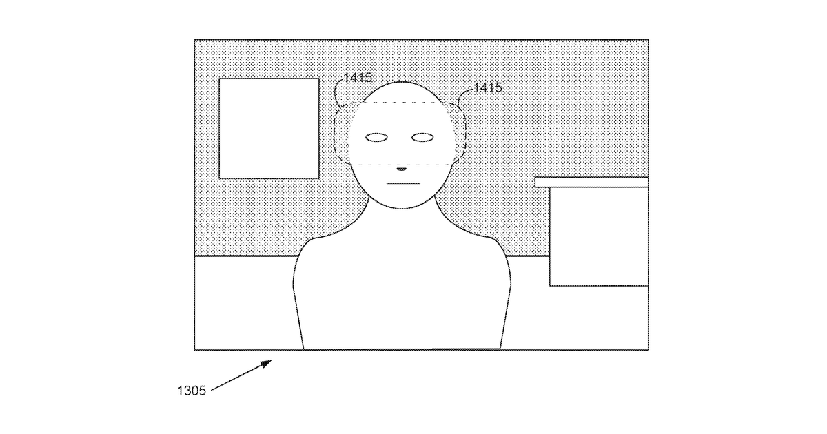 Patent drawing for Image processing for head mounted display devices
