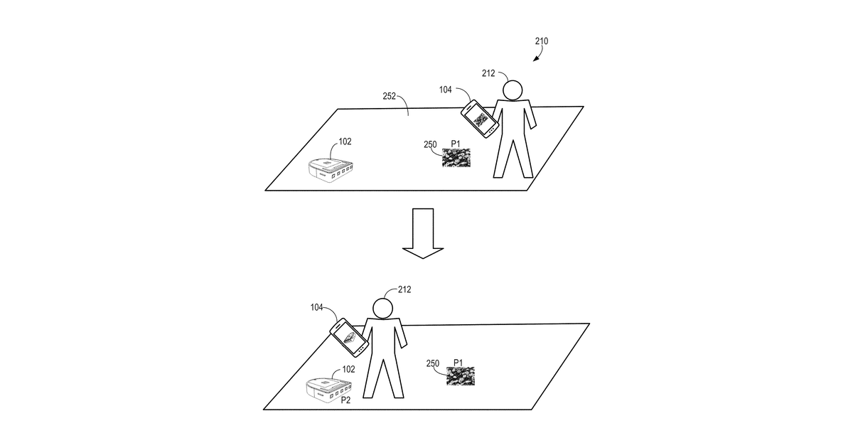 Patent drawing for System for spot cleaning by a mobile robot