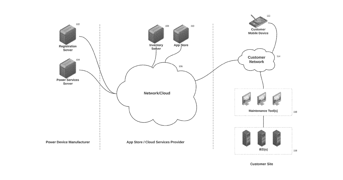 Patent drawing for Systems and methods for delivering and accessing software components