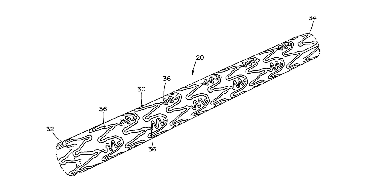 Patent drawing for Metal alloy for medical devices