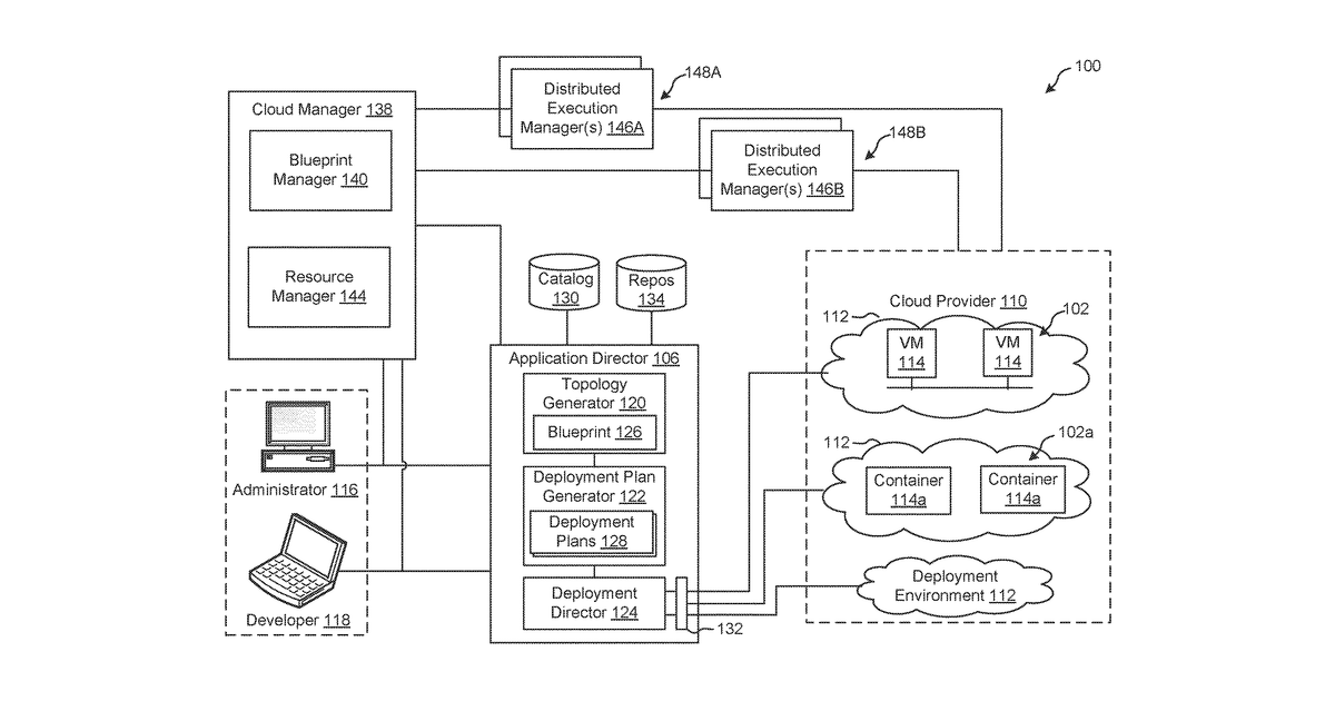 Patent drawing for Systems and methods for update propagation between nodes in a distributed …