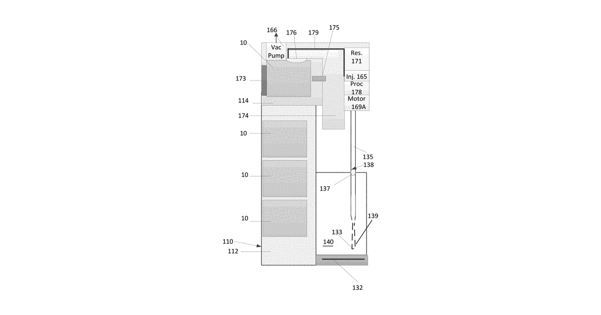 Patent drawing for System and method for operating a food preparation device