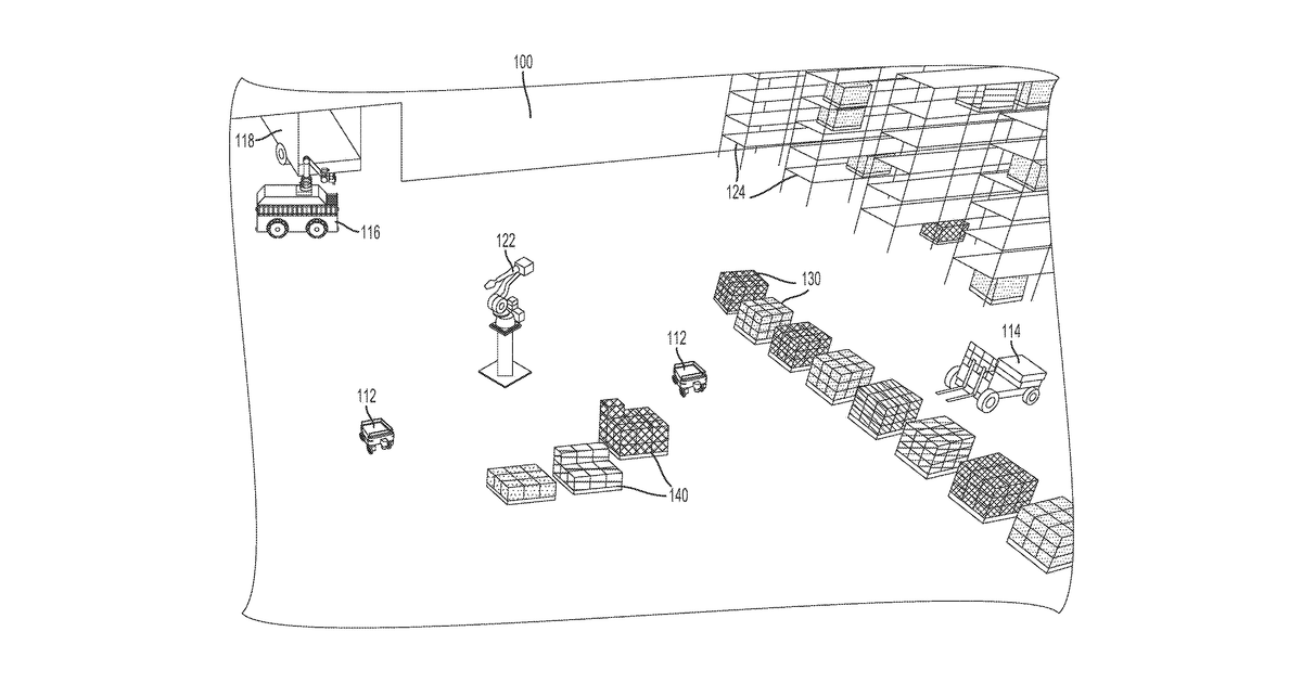 Patent drawing for Inventory management