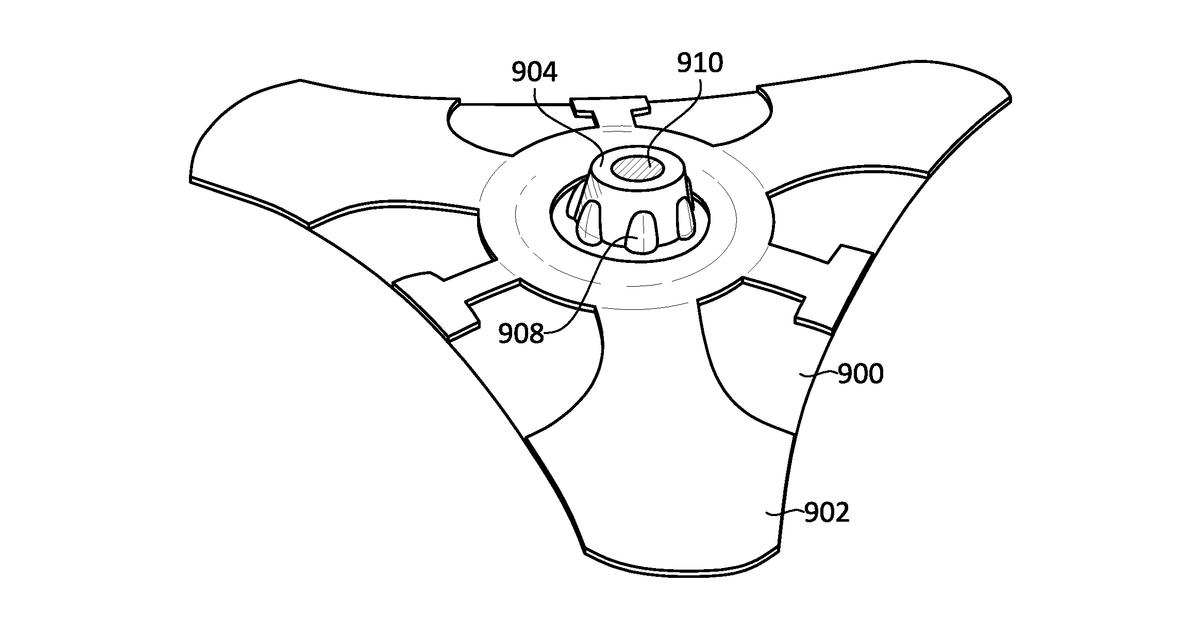 Patent drawing for Support devices and methods of making and using them