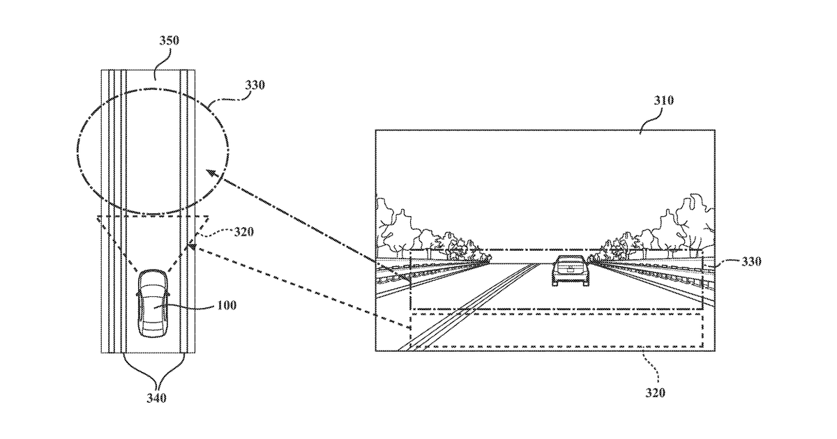Patent drawing for Systems and methods for transitioning a vehicle from an autonomous driving mode to a manual driving mode