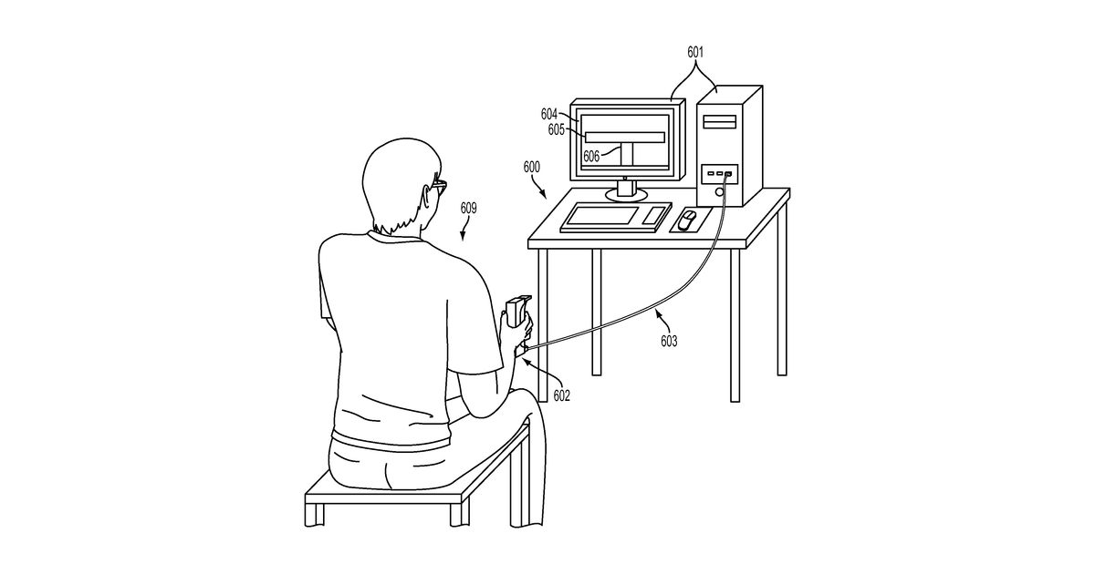 Patent drawing for Methods and systems for rapid screening of mild traumatic brain injury