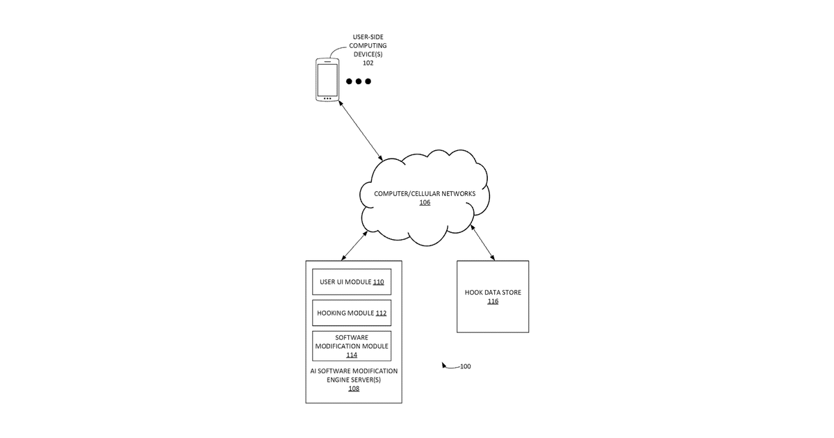 Patent drawing for Methods and systems for automated screen display generation and configuration