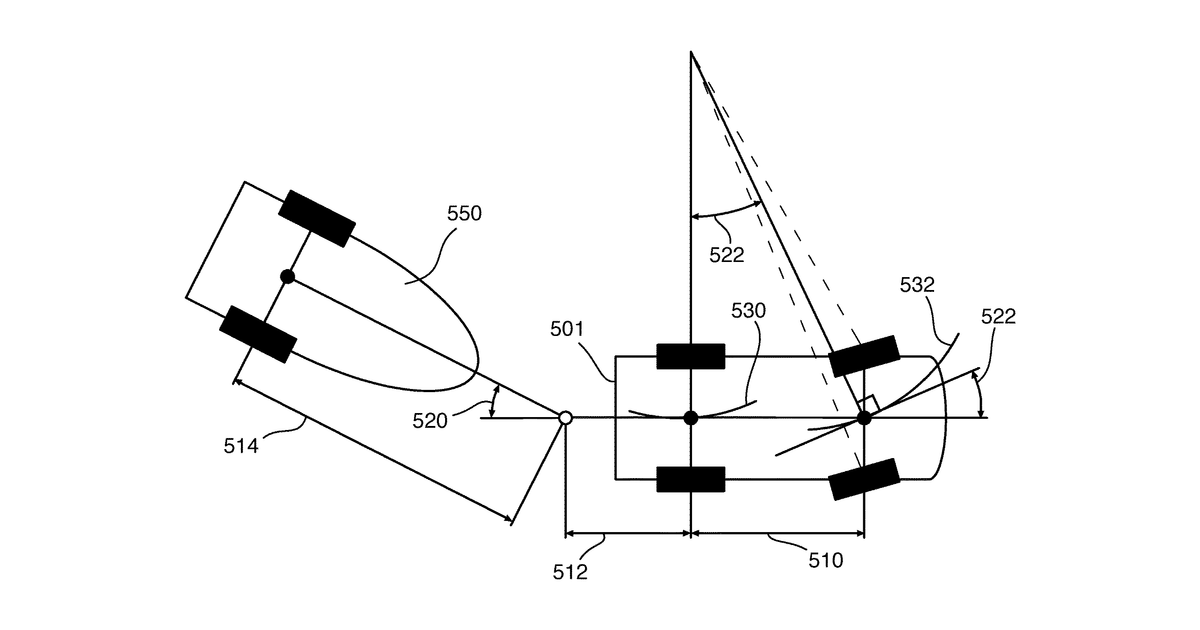 Patent drawing for System for optimizing a trailer path