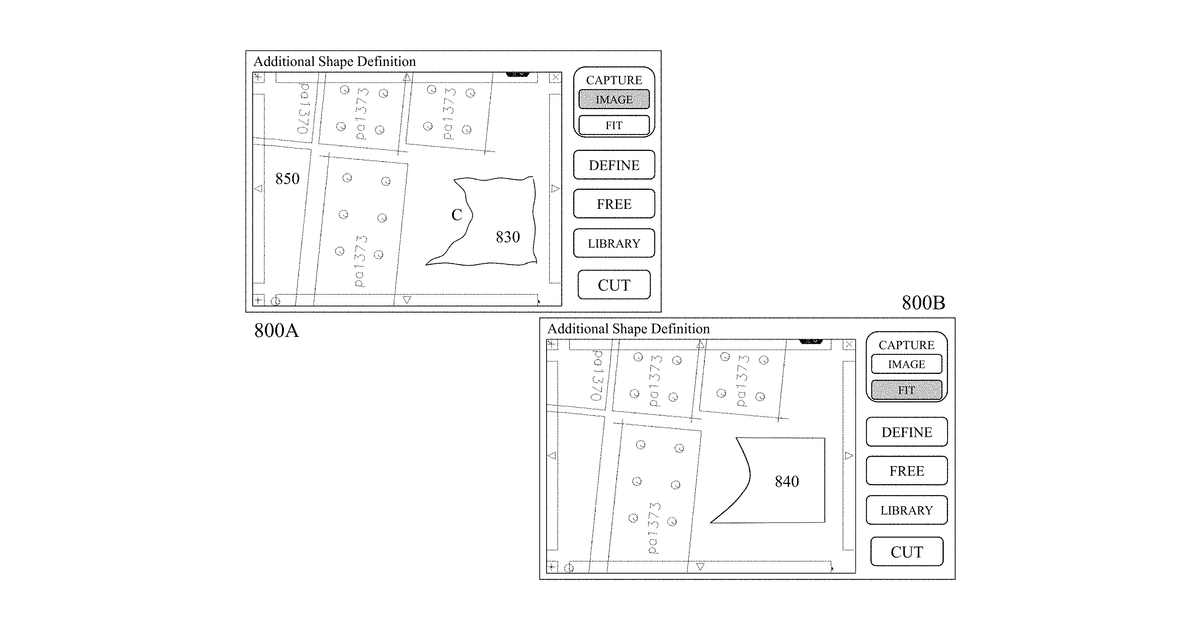 Patent drawing for Direct client initiated CNC tool setting