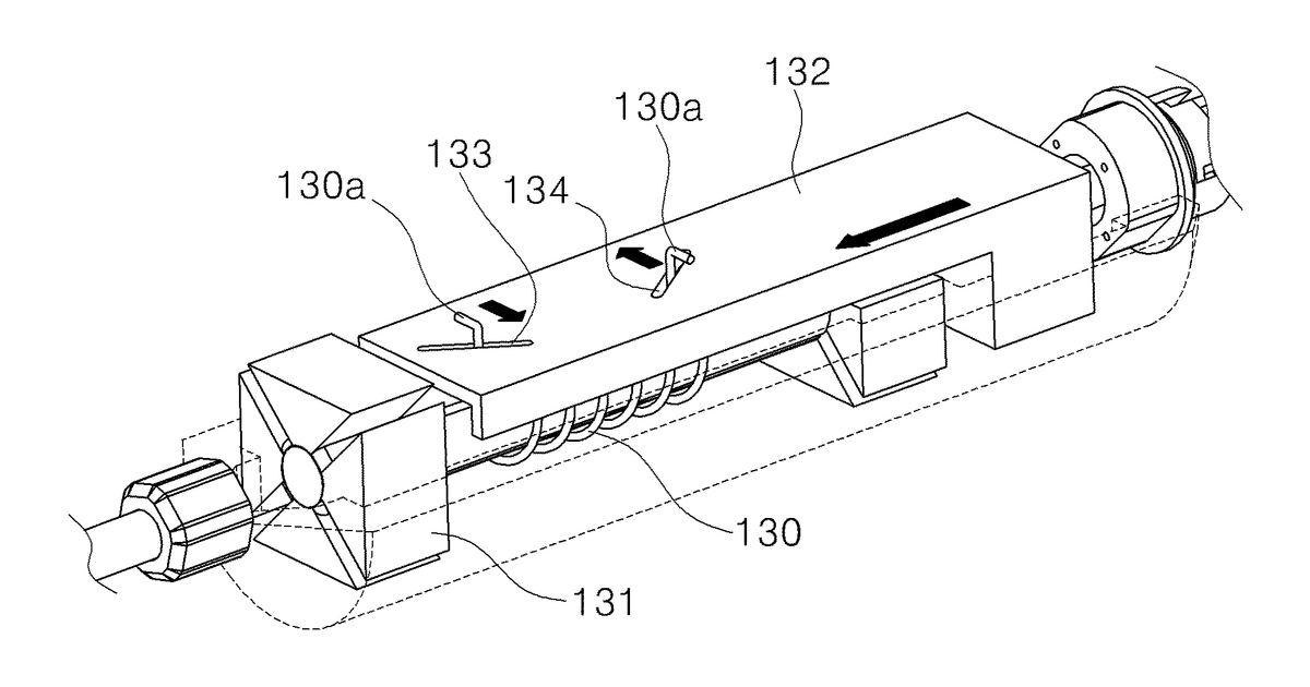 Patent drawing for Minimally invasive surgical instrument having articulation immobilising structure