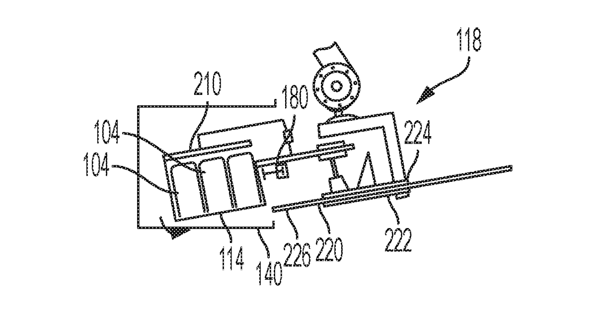 Patent drawing for Product manipulation tool