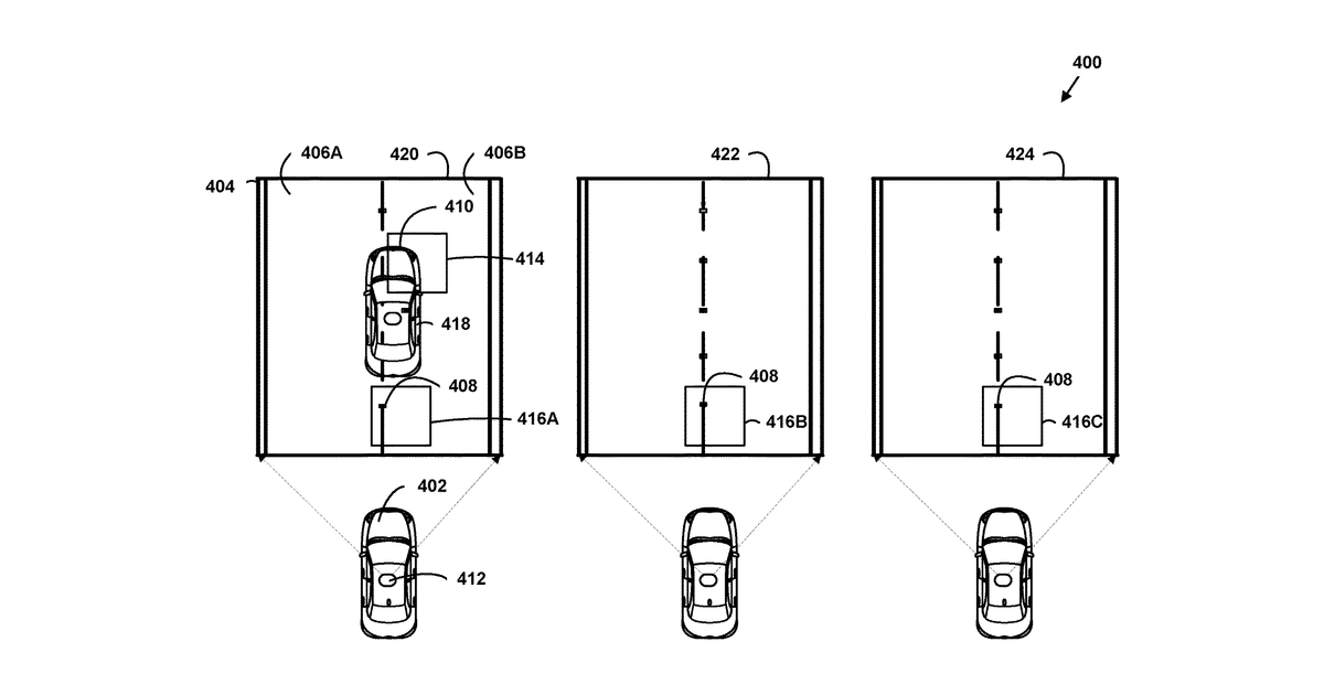 Patent drawing for Static obstacle detection