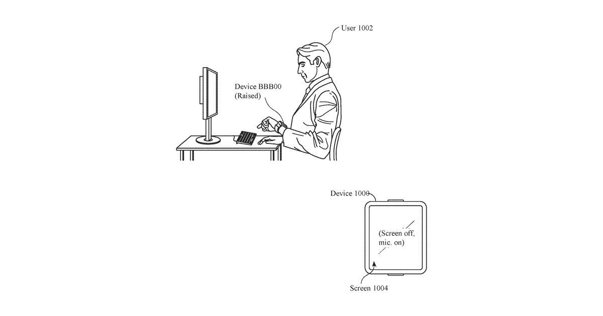 Patent drawing for Virtual assistant activation