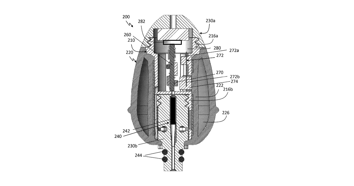 Patent drawing for User interface devices for use in robotic surgery
