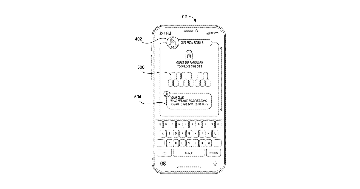 Patent drawing for Systems for providing electronic items having customizable locking mechanism