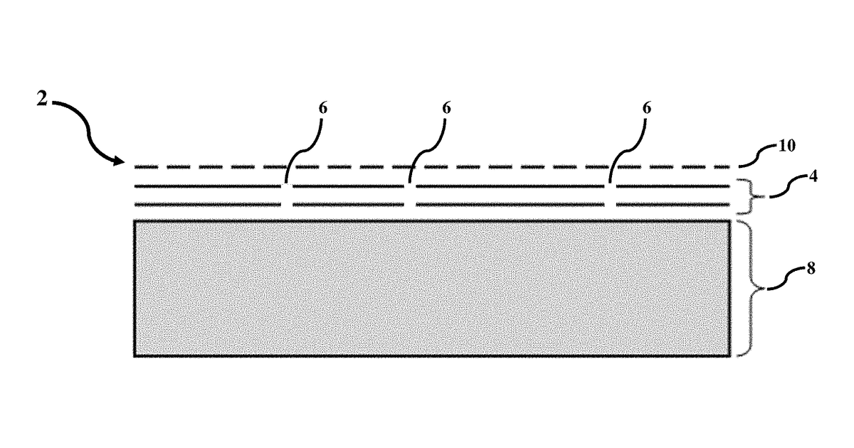 Patent drawing for Graphene based filter