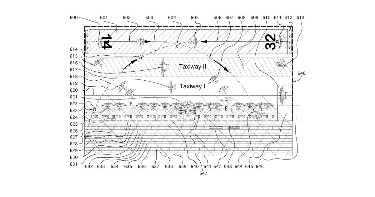 Patent drawing for System for fire suppression by autonomous air and ground vehicles