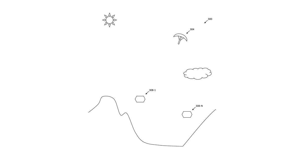 Patent drawing for Fire detection via remote sensing and mobile sensors