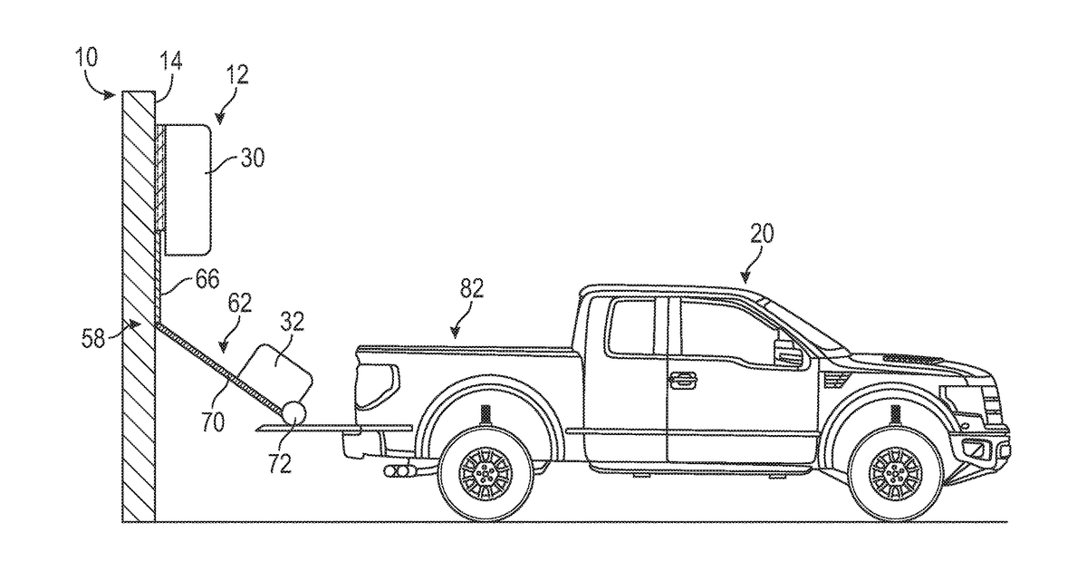 Patent drawing for Scaled home energy storage systems and associated uses