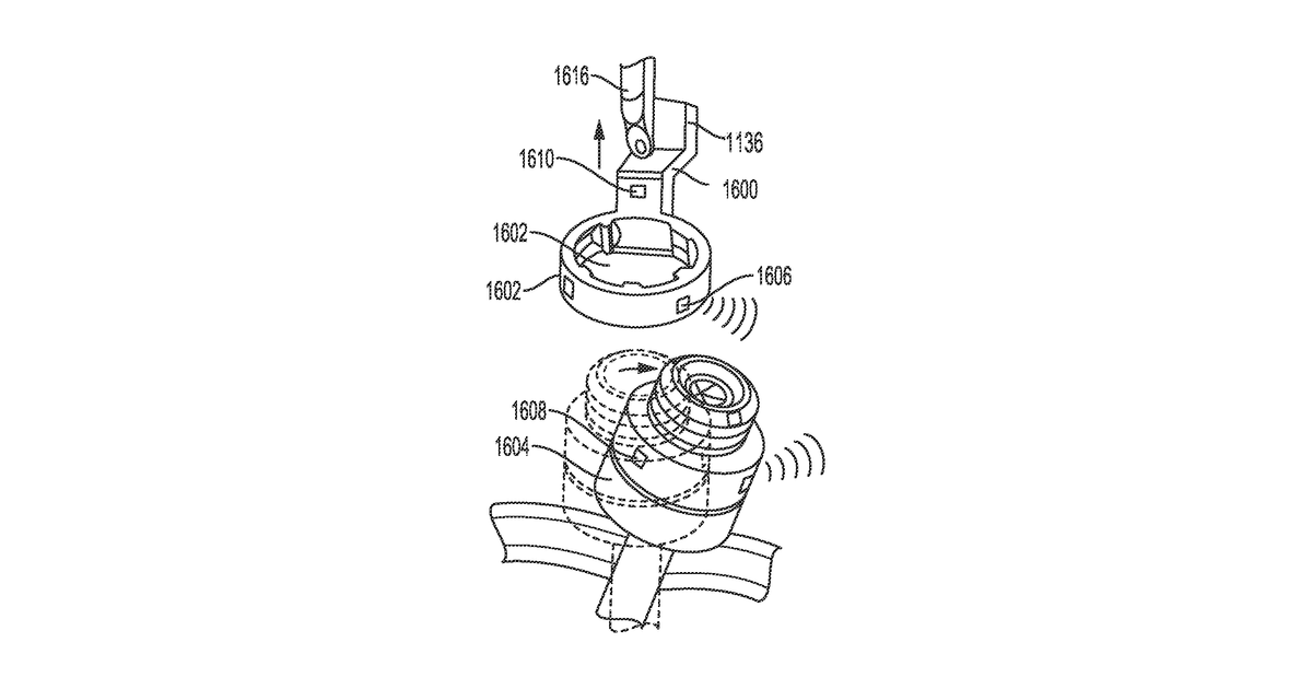 Patent drawing for Robotics tool exchange
