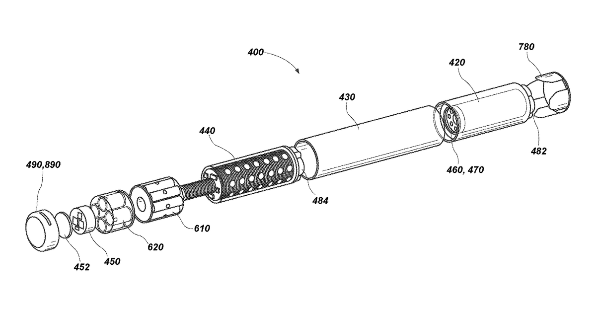 Patent drawing for Methods and apparatuses for aerial interception of aerial threats