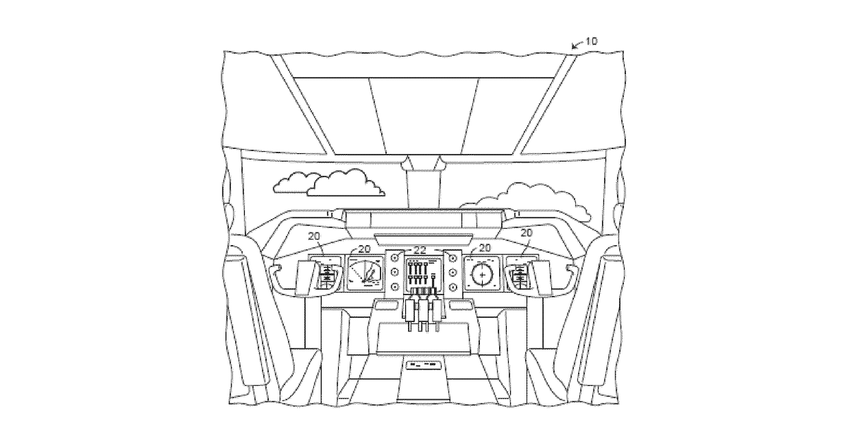 Patent drawing for Systems and methods for monitoring aircraft control systems using artificial intelligence