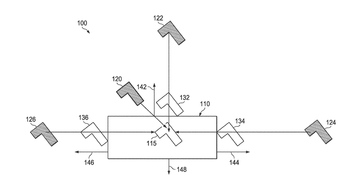 Patent drawing for Virtual reality simulations using surface tracking