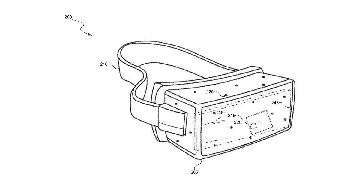 Patent drawing for Virtual reality locomotion via hand gesture