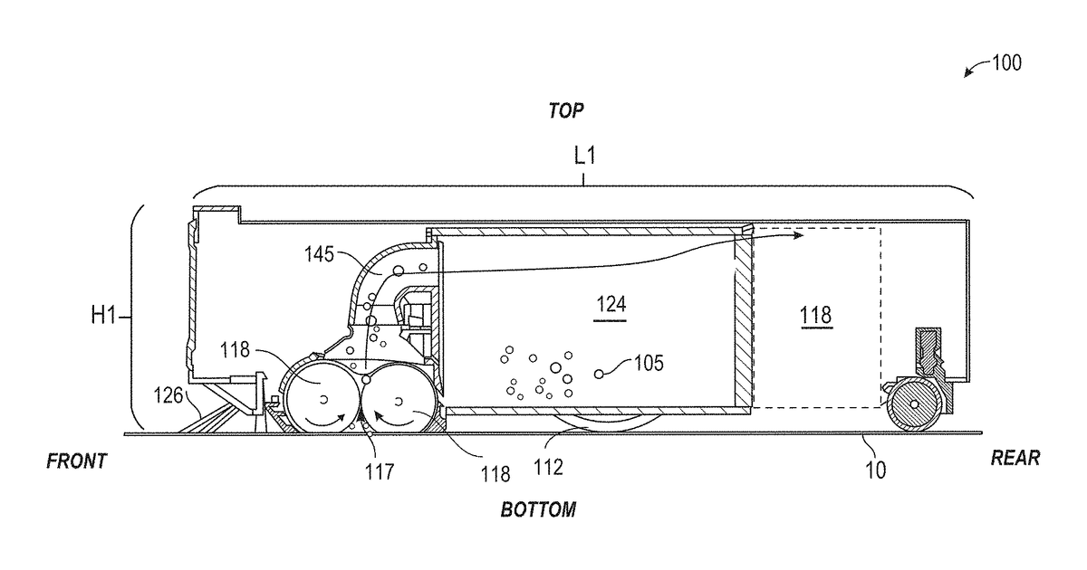 Patent drawing for Object localization and recognition using fractional occlusion frustum