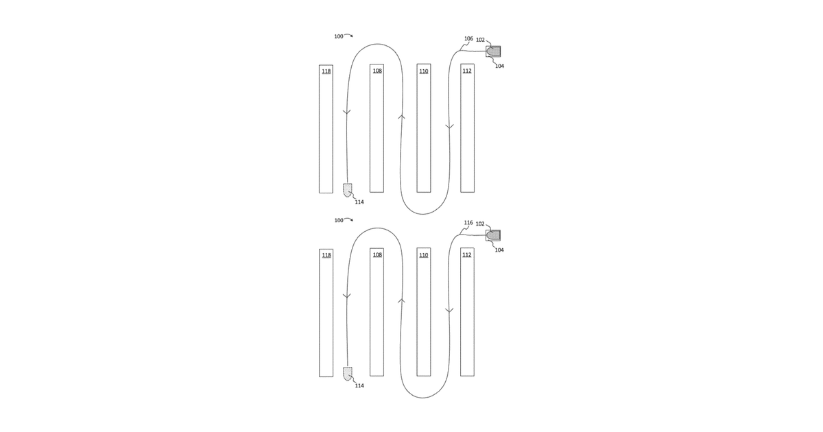 Patent drawing for Systems and methods for training a robot to autonomously travel a route