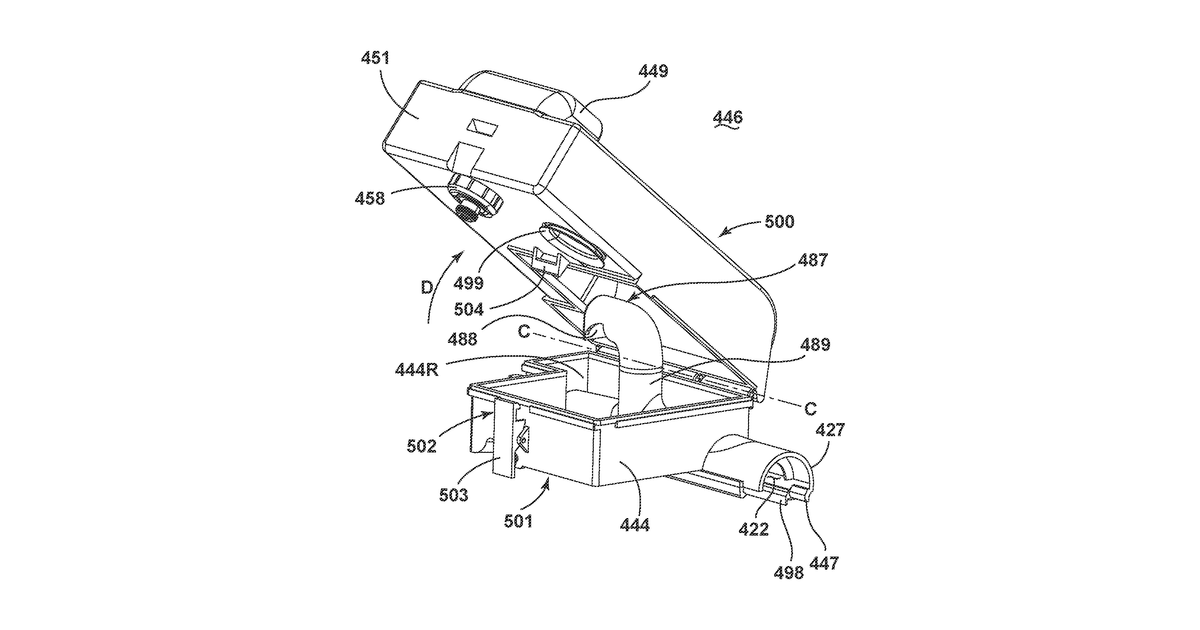Patent drawing for Robotic cleaner
