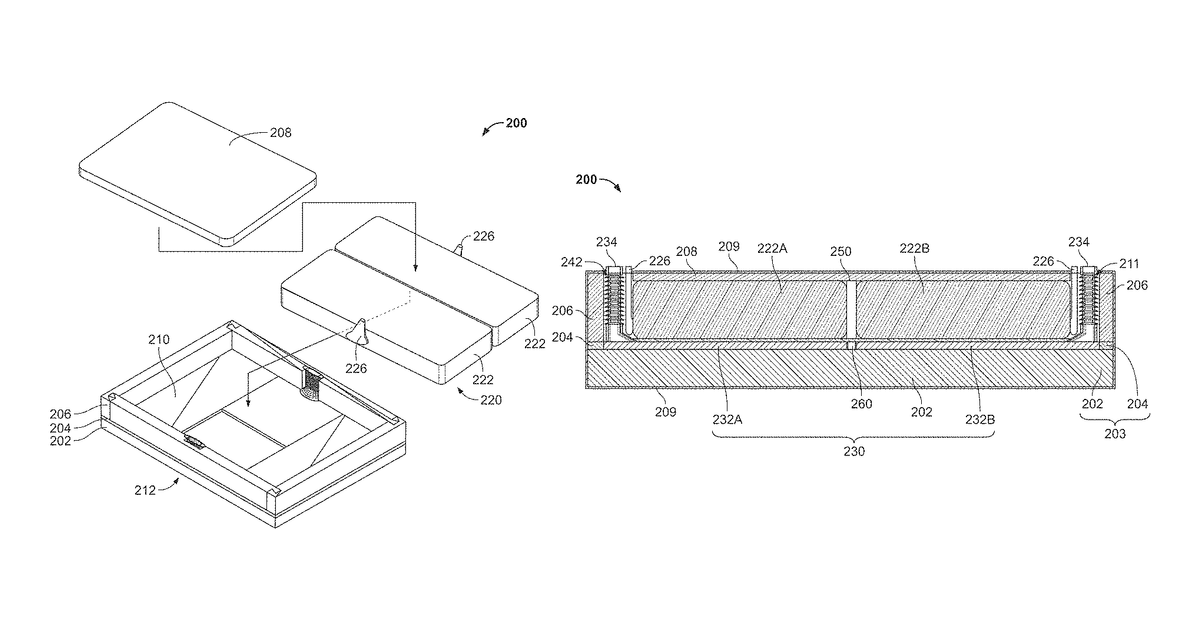 Patent drawing for Bed air control system