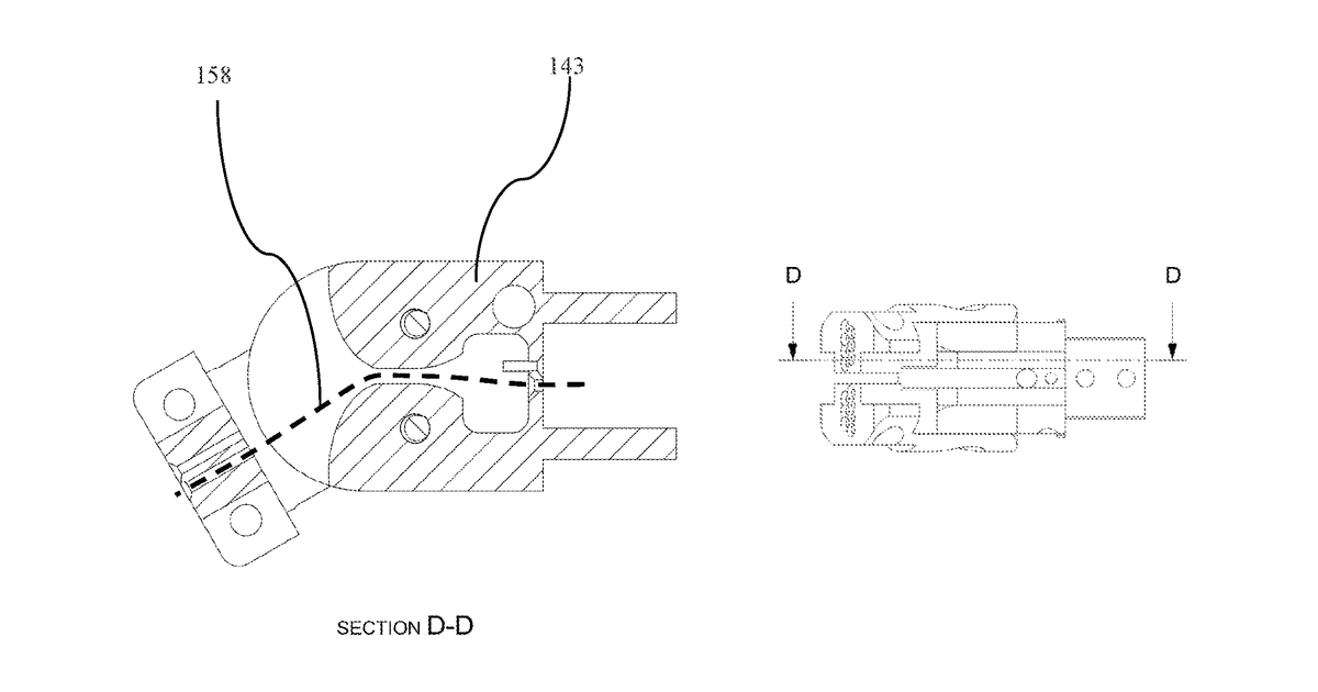 Patent drawing for Virtual reality surgical device