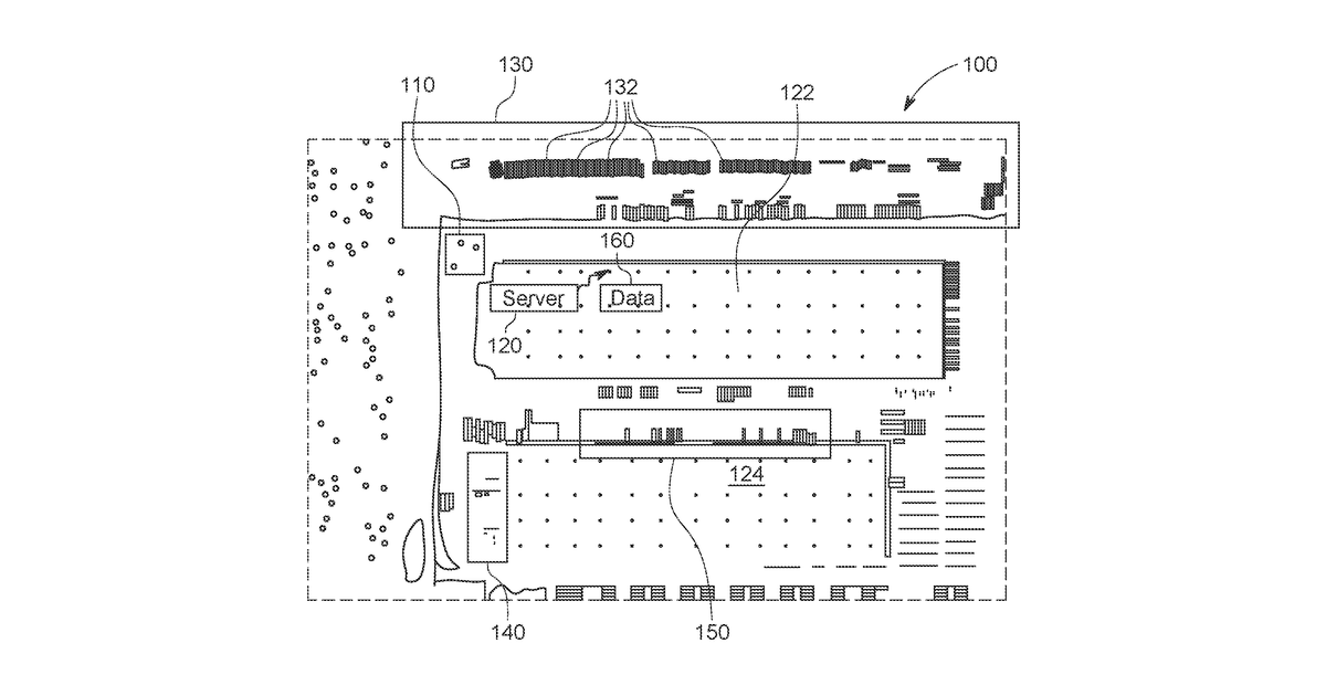 Patent drawing for Systems and methods for automated operation and handling of autonomous trucks and trailers hauled thereby